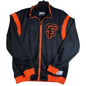 San Francisco‎ Giants jacket-Mid-weight-Full-Zip-L-True Fans Series, Vintage.